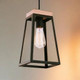 Modern Black Pendant Light Timber and Iron, Bold, Adjustable Cord Modern Black Pendant Light Timber and Iron, Bold, Adjustable Cord